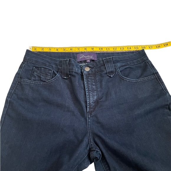 NYDJ High Rise Bootcut Dark Wash Jeans - Sz 12 - Picture 5 of 11